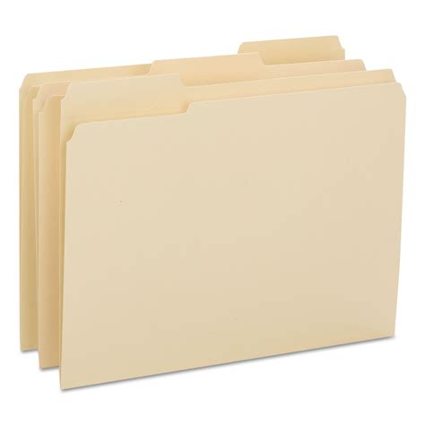 Reinforced Tab Manila File Folders By Smead Smd10434