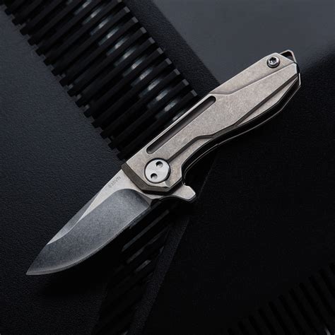 Ek33 Titanium Folding Knife Mecarmy Touch Of Modern