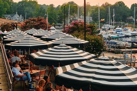10 Amazing Restaurants In Lake Norman Some With Stunning Waterfront
