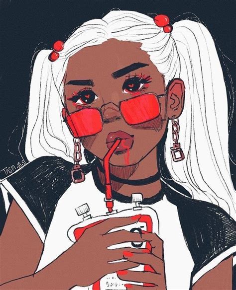 Art By Tasiams On Instagram On We Heart It In 2020 Black Girl Art