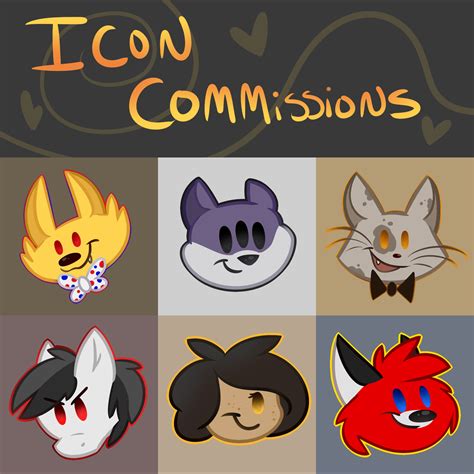Icon Commissions — Weasyl
