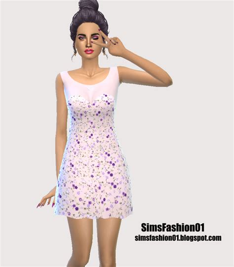 Sims 4 Ccs The Best Dresses By Sims Fashion01