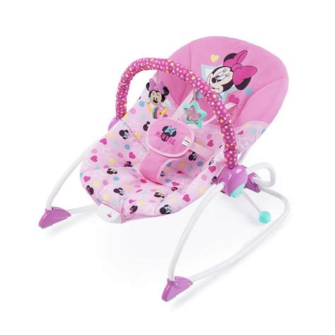 Bright Starts Minnie Mouse Infant To Toddler Rockerbouncerseat W