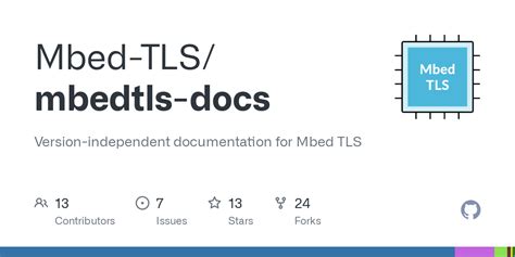 Github Mbed Tlsmbedtls Docs Version Independent Documentation For