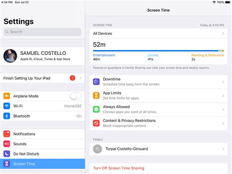 How To Set Up And Use Screen Time In Ios 12 And 13