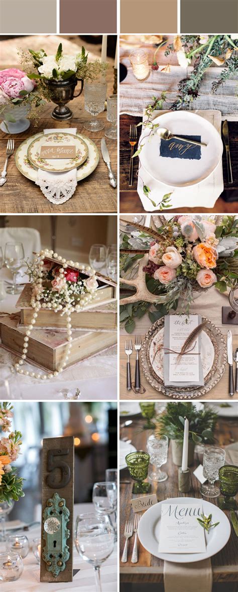 Wedding Table Setting Decoration Ideas For Reception