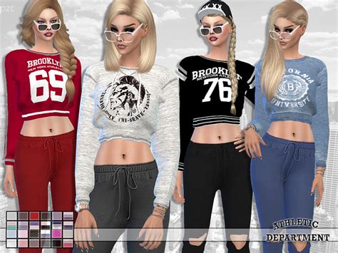 Sims 4 Ccs The Best Department Sweatshirt Collection By