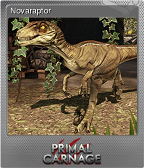 Hope you don't mind an ask, but regarding the artist you commissioned. Primal Carnage: Extinction - Novaraptor | Steam Trading ...