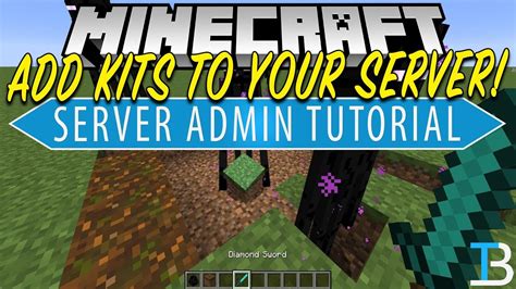 How To Add Kits To A Minecraft Server Youtube