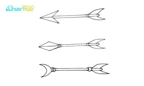 How To Draw An Arrow 5 Easy Step By Step Instruction Drawwiki