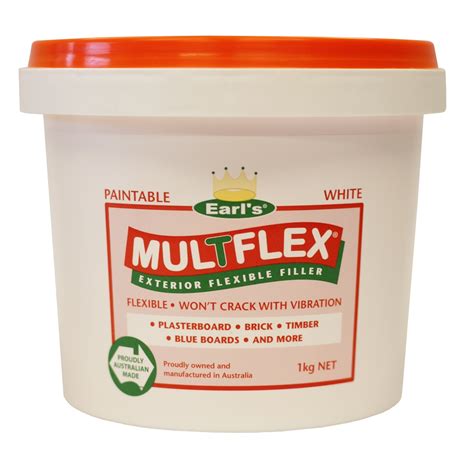 Timbermate 1kg White Earls Multflex Exterior Flexible Filler