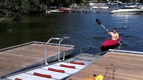 Kayak Launch Dock System Youtube