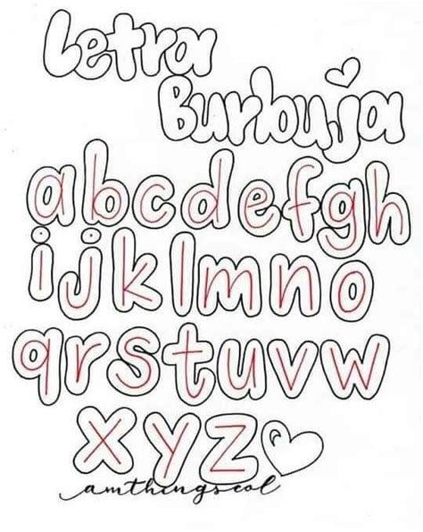 Hand Lettering Alphabet Fonts 1de