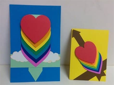 How to make mini water blobsview. Art and Craft: How to make Waterfall Card/ Cascade card ...