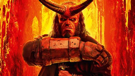 1360x768 Hellboy Movie New Poster Laptop Hd Hd 4k Wallpapers Images