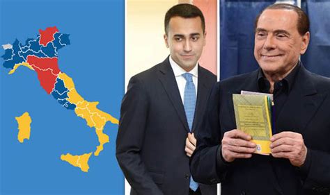 Italian Election 2018 Results Map Who Won As Latest Results Flood In World News Uk