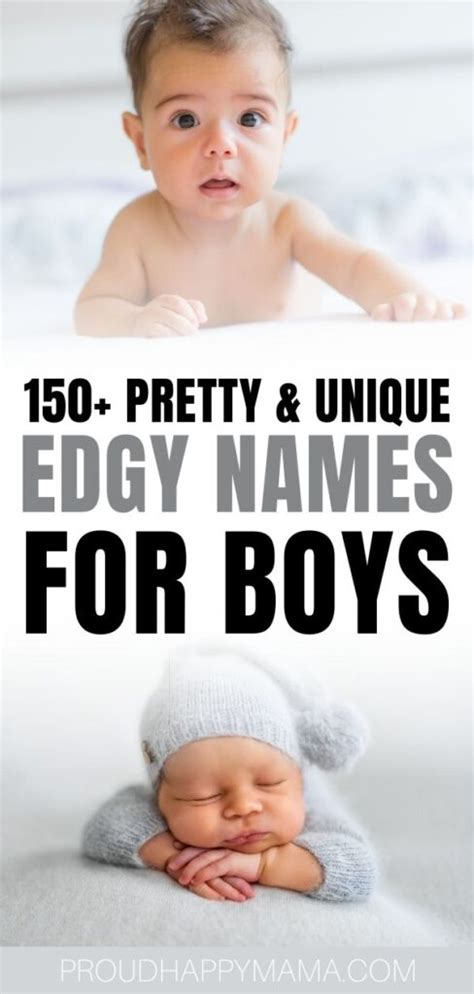 150 Edgy Boy Names With Meanings