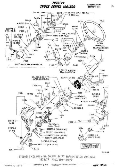 Steering Column Interchange Ford Truck Enthusiasts Forums