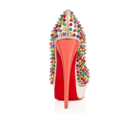 christian louboutin lady peep spikes 150 mm shoes post