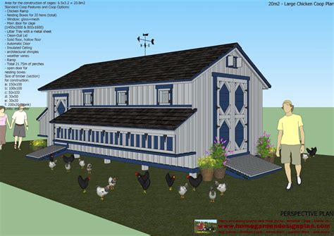 Like this large diy chicken coop. home garden plans: L310 - Large chicken coop plans ...