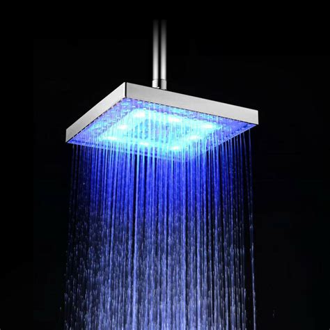 Color Changing Waterproof Led Shower Head Light Zincera