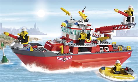 Lego City 7207 Fire Boat I Brick City