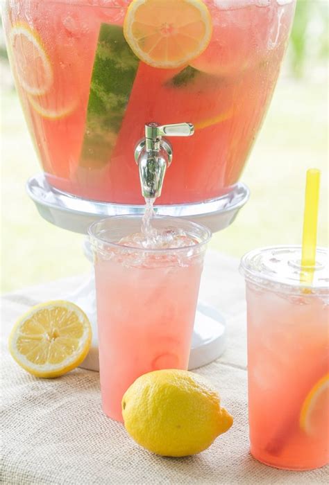 Watermelon Lemonade Recipe Sugar And Charm Sugar And Charm
