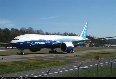 N60659 Boeing 777 240lr Boeing Company Joe G Walker Jetphotos