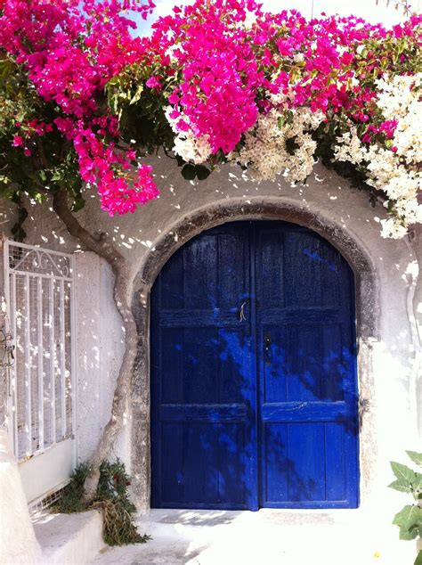 Santorini Greece Beautiful Doors Amazing Gates Distressed Doors