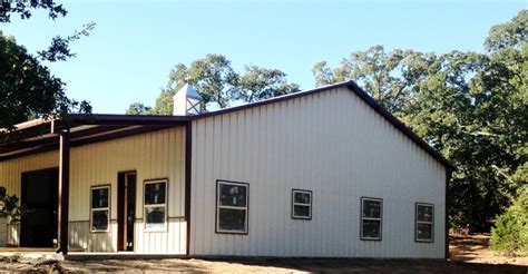 Metal Building With Living Quarters — Southwest Steel