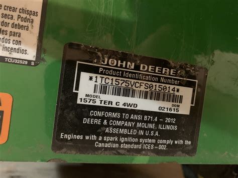 2015 John Deere 1575 - Commercial Front Mowers - Northwood, ND