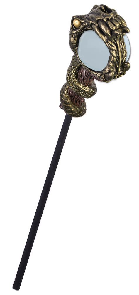 Witches And Wizards 48 Warlock Cobra Snake Cane Staff Halloween Costume