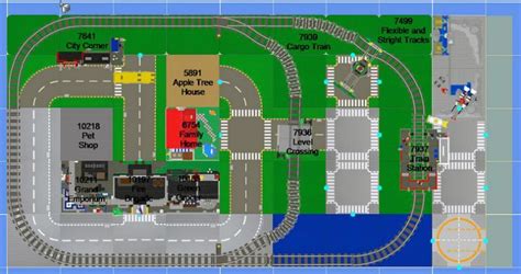 Lego Train Track Layouts Lego Train Tracks Lego City Train Lego Track