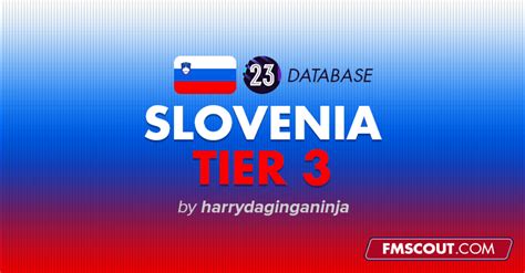 Slovenia Tier 3 For Fm23 Fm Scout