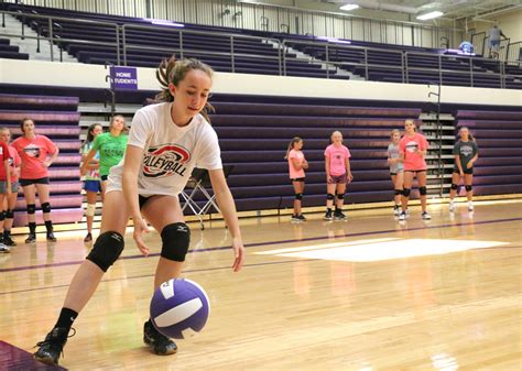 Blair Volleyball Players Build Bonds During Camp Washington County