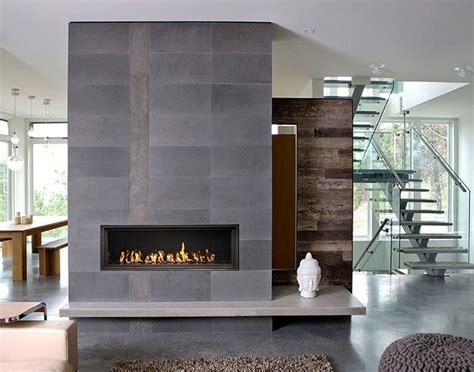 Nos Tendances Foyers Pour 2016 Minimalist Fireplace Modern Fireplace