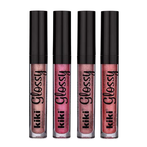 Kiki Lip Gloss Set Of 4 Must Have Shimmering Colors Made
