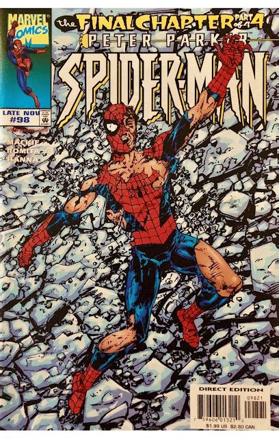 Peter Parker Spider Man 98 1998 Chris Is On Infinite Earths