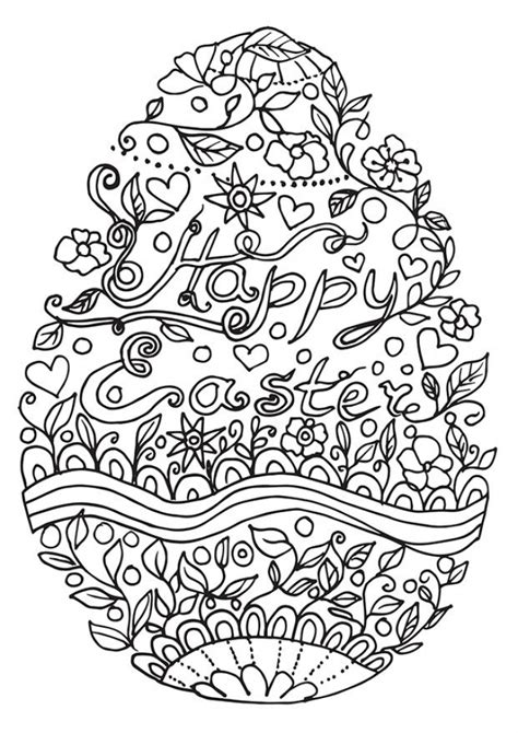 We've included complex and simple designs to fit different age groups. Get This Easter Egg Hard Coloring Pages for Adults 29947