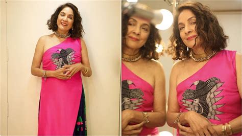 Neena Gupta Woos All With Her Indo Western Ensemble During Shubh Mangal Zyada Saavdhan
