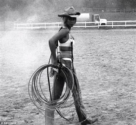 Beyonce Plays Sexy Cowgirl With Lasso In New Drunk In Love Music Video