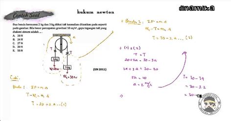 16 Contoh Soal Fisika Kelas 10 Tentang Hukum Newton Tentang Gravitasi