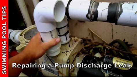 Repairing A Pump Discharge Leak Youtube