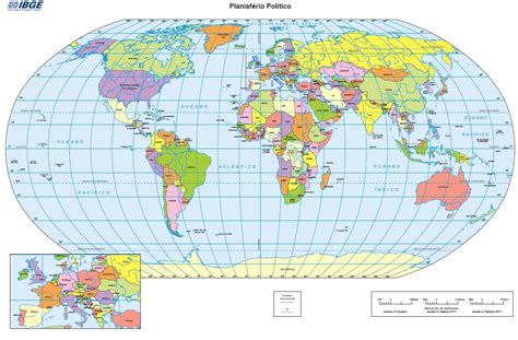 Mundo Mapa Múndi Político
