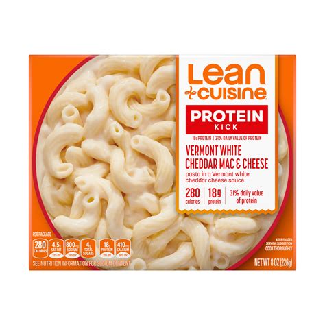 Lean Cuisine 18g Protein Vermont White Cheddar Mac And Cheese Frozen Meal
