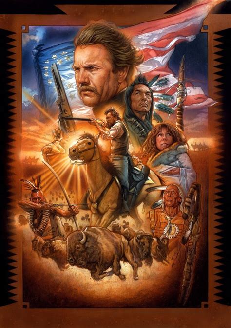 Dances With Wolves By James Goodridge In 2024 Movie Artwork Movie