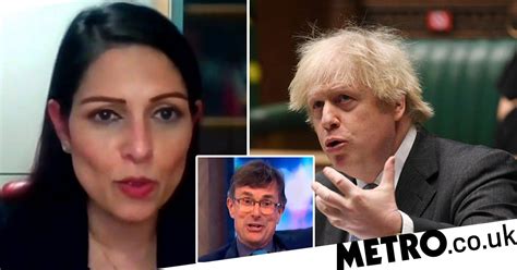 Priti Patel Slams Appalling Sexist Quote Then Is Told Boss Boris Said It Metro News