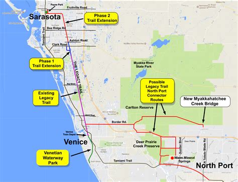 Map Of North Port Florida Maps Of Florida