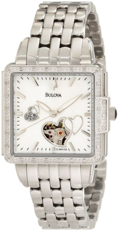 Free delivery and returns on ebay plus items for plus members. Bulova Women's 96R155 Diamond Mechanical Watch, (bulova ...