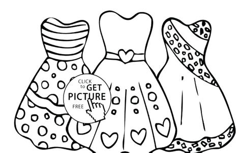Prom Dress Coloring Pages At Getdrawings Free Download